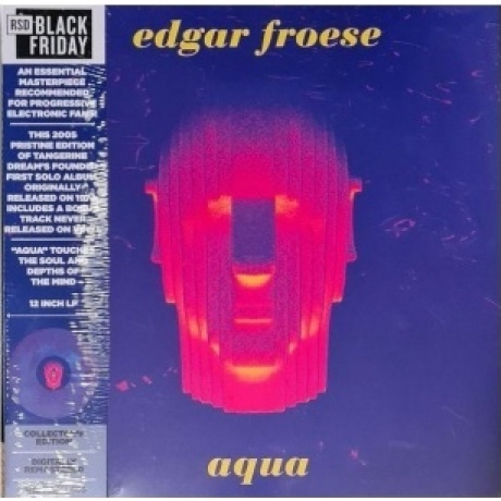 Edgar Froese - Aqua (coloured) (3700477835378) виниловая пластинка - фото 1