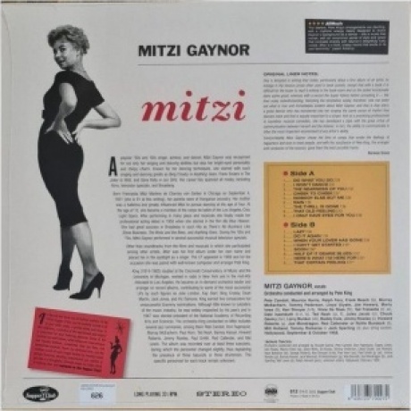 Mitzi Gaynor - Mitzi (8435723700272) виниловая пластинка - фото 2