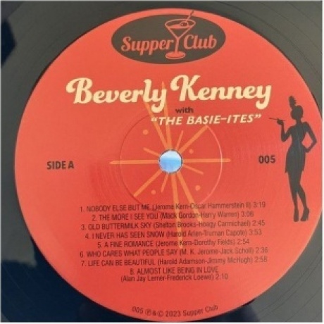 Beverly Kenney - With The Basie-Ites (8435723700128) виниловая пластинка - фото 8