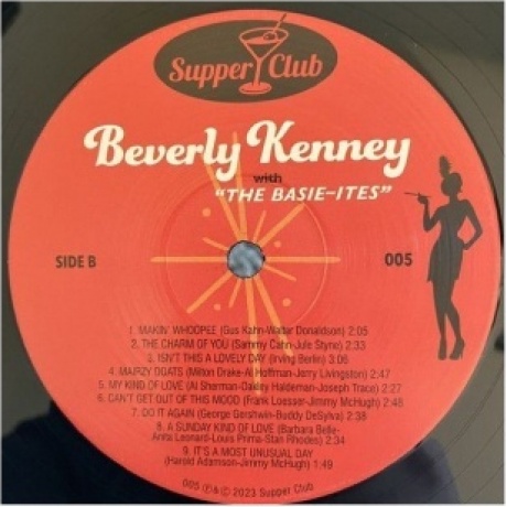 Beverly Kenney - With The Basie-Ites (8435723700128) виниловая пластинка - фото 9