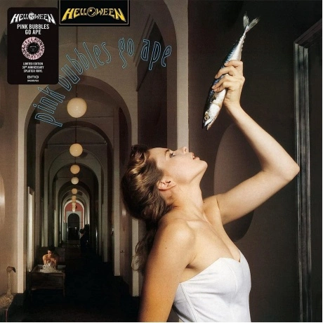Helloween - Pink Bubbles Go Ape (coloured) (4050538675757) винил...