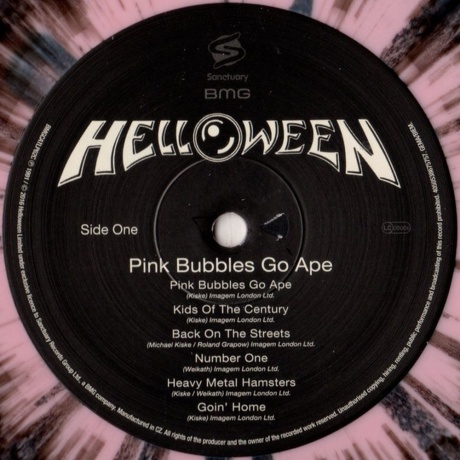 Helloween - Pink Bubbles Go Ape (coloured) (4050538675757) виниловая пластинка - фото 5