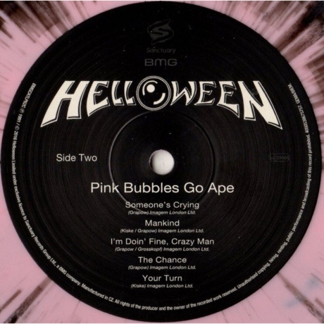 Helloween - Pink Bubbles Go Ape (coloured) (4050538675757) виниловая пластинка - фото 6
