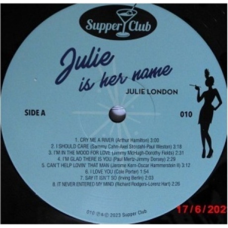 Julie London - Julie Is Her Name (8435723700258) виниловая пластинка - фото 3