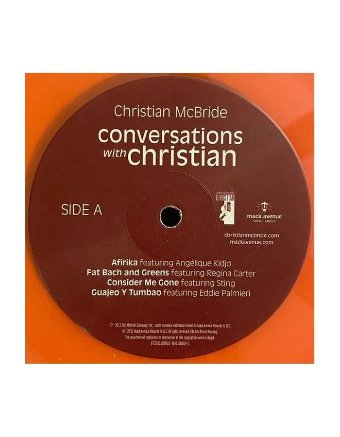 0673203105010, Виниловая пластинка McBride, Christian, Conversations With Christian (coloured) - фото 5