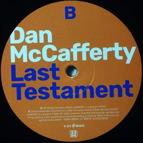 4029759142010, McCafferty, Dan, Last Testament виниловая пластинка - фото 6