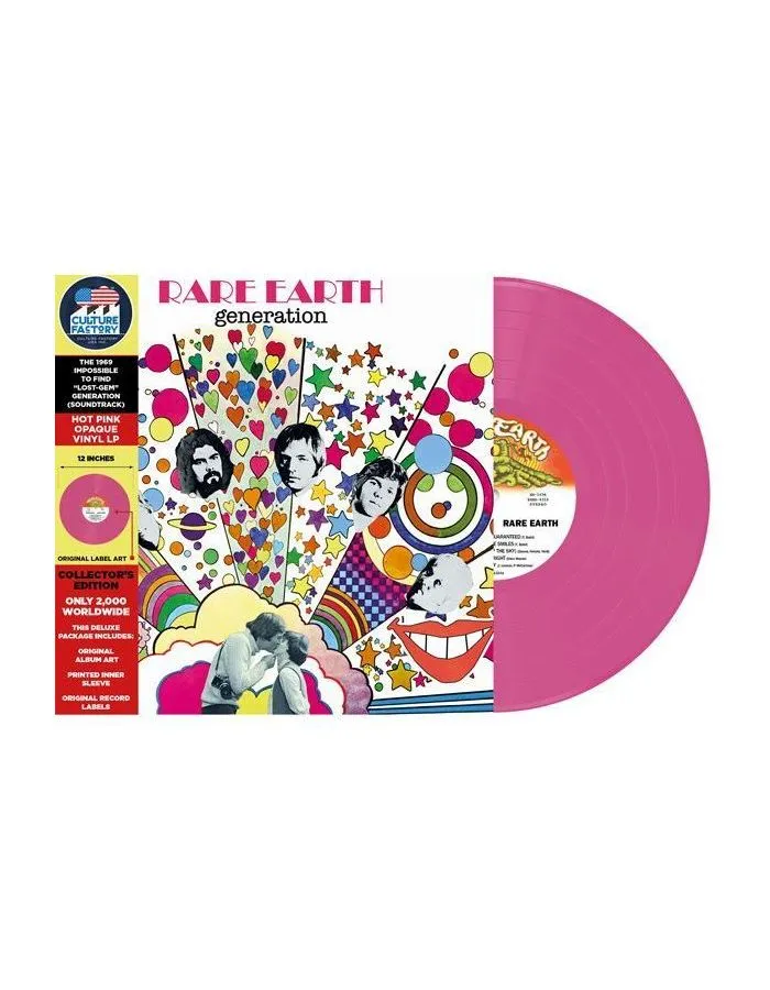 0819514011842, Виниловая пластинка Rare Earth, Generation (coloured) - фото 8