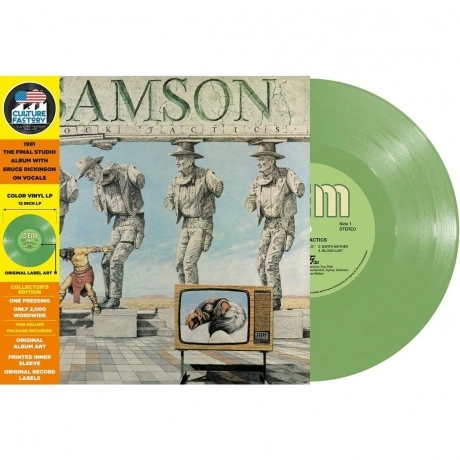 Samson - Shock Tactics (coloured) (0819514012115) виниловая плас...