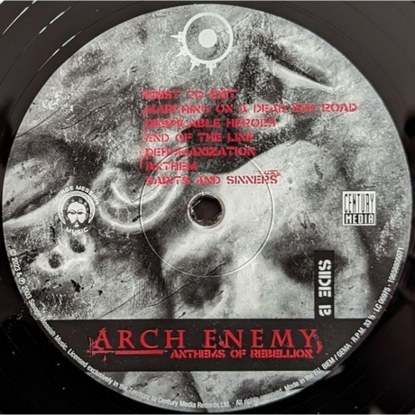 Arch Enemy - Anthems Of Rebellion (0196588050718) виниловая пластинка - фото 4