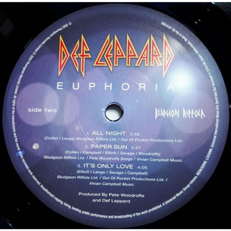 Def Leppard - Euphoria (0602567313847) виниловая пластинка - фото 4