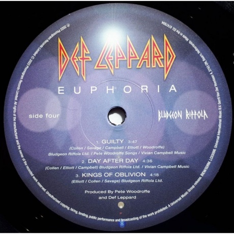 Def Leppard - Euphoria (0602567313847) виниловая пластинка - фото 6