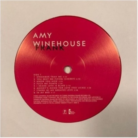 Amy Winehouse - Frank (0602517762411) виниловая пластинка - фото 5