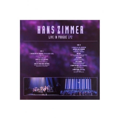 0602508799754, Виниловая пластинка Zimmer, Hans, Live In Prague (coloured) - фото 9