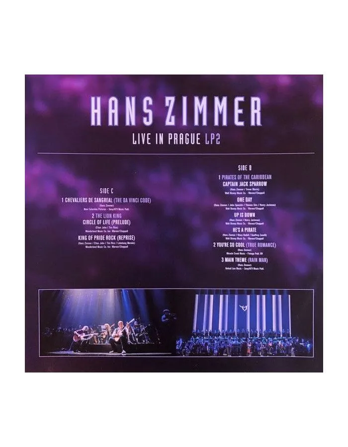 0602508799754, Виниловая пластинка Zimmer, Hans, Live In Prague (coloured) - фото 9