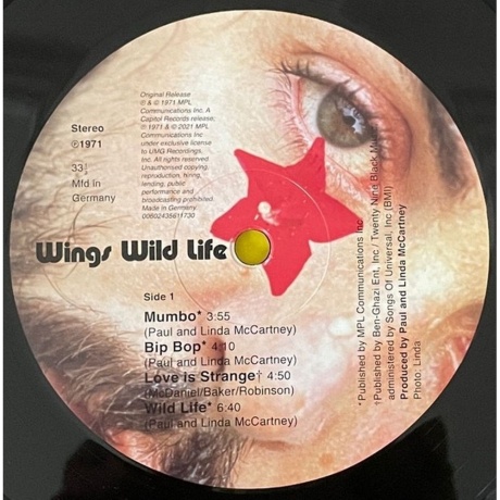 Paul McCartney - Wild Life (Half Speed) (0602435611730) виниловая пластинка - фото 3