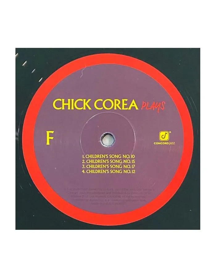 Виниловая пластинка Corea, Chick, Plays (0888072171473) - фото 12
