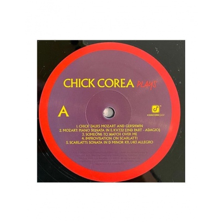 Виниловая пластинка Corea, Chick, Plays (0888072171473) - фото 7