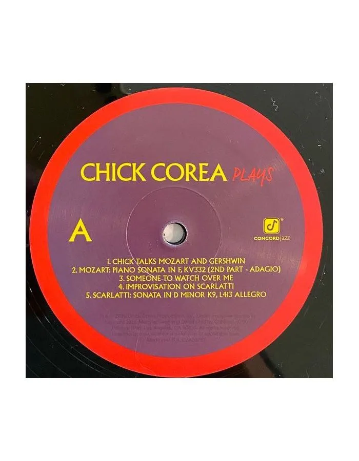 Виниловая пластинка Corea, Chick, Plays (0888072171473) - фото 7