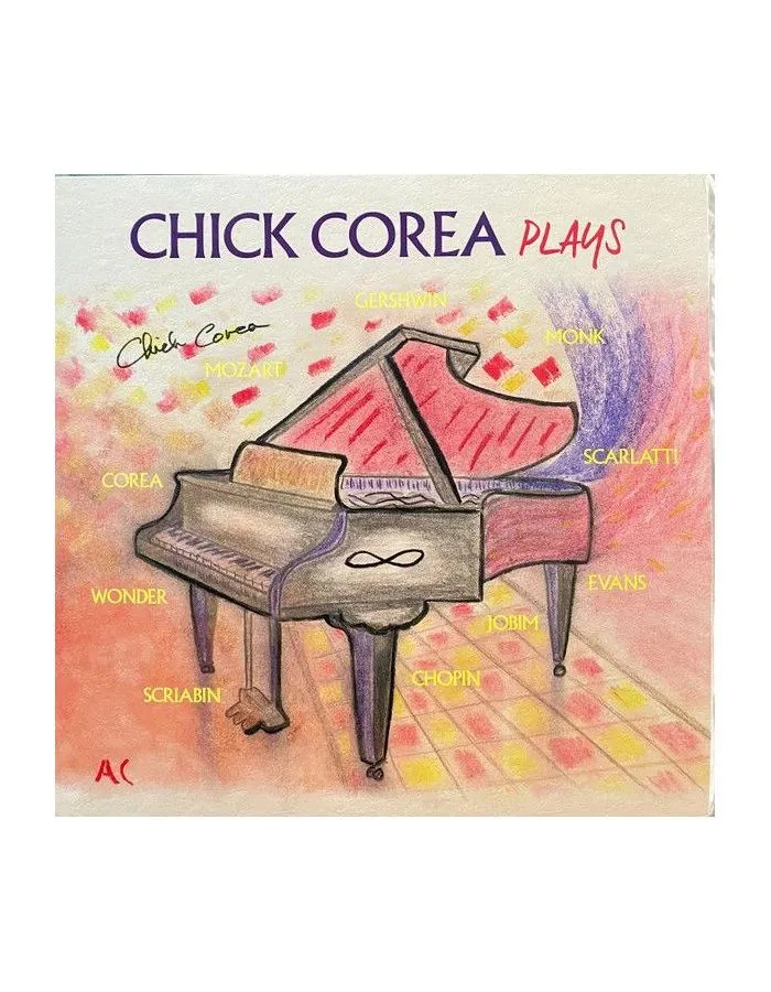 Виниловая пластинка Corea, Chick, Plays (0888072171473) - фото 1