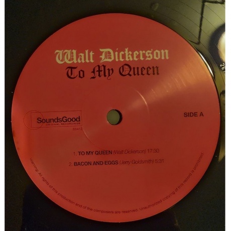 Walt Dickerson - To My Queen (8436563184574) виниловая пластинка - фото 3