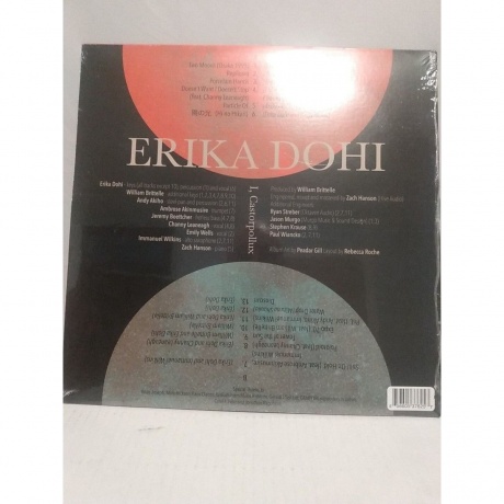 Erika Dohi - I, Castorpollux (0656605376257) виниловая пластинка - фото 2