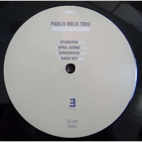 Pablo Held - Investigations (5060509790340) виниловая пластинка - фото 3