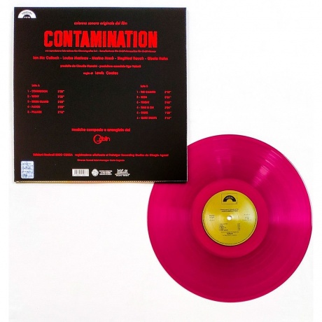 OST - Contamination (Goblin) (coloured) (8004644009377) виниловая пластинка - фото 4