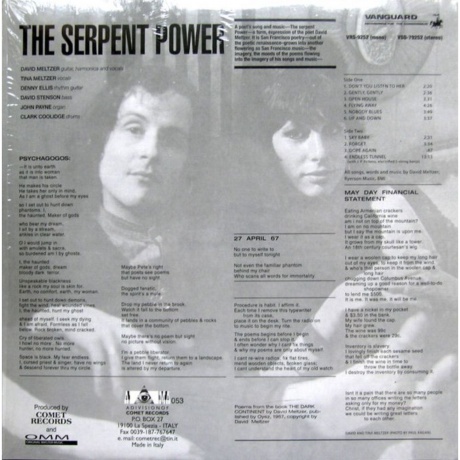 Serpent Power - Serpent Power (7427244912617) виниловая пластинка - фото 2