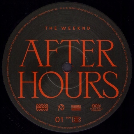 The Weeknd - After Hours (0602508818400) виниловая пластинка - фото 6