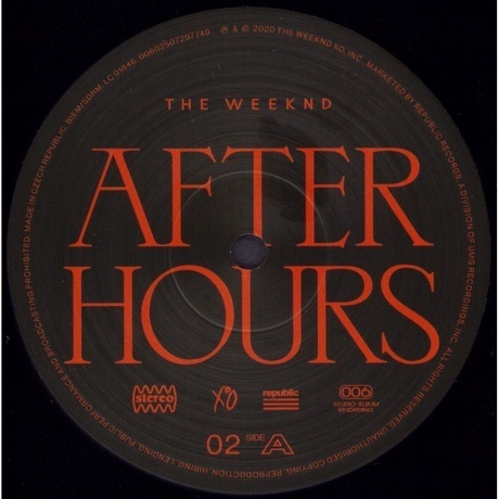 The Weeknd - After Hours (0602508818400) виниловая пластинка - фото 9