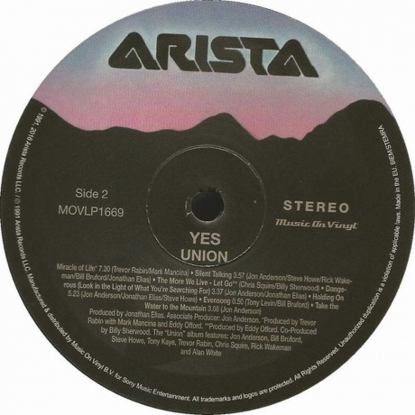 Yes - Union (8719262001220) виниловая пластинка - фото 5