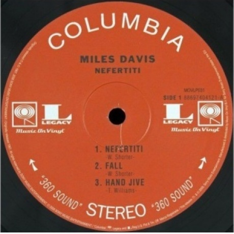 Miles Davis - Nefertiti (0886974041214) виниловая пластинка - фото 3