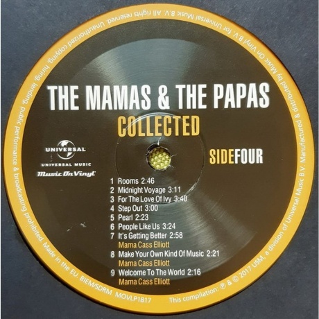 The Mamas &amp; The Papas - Collected (0602557107265) виниловая пластинка - фото 7