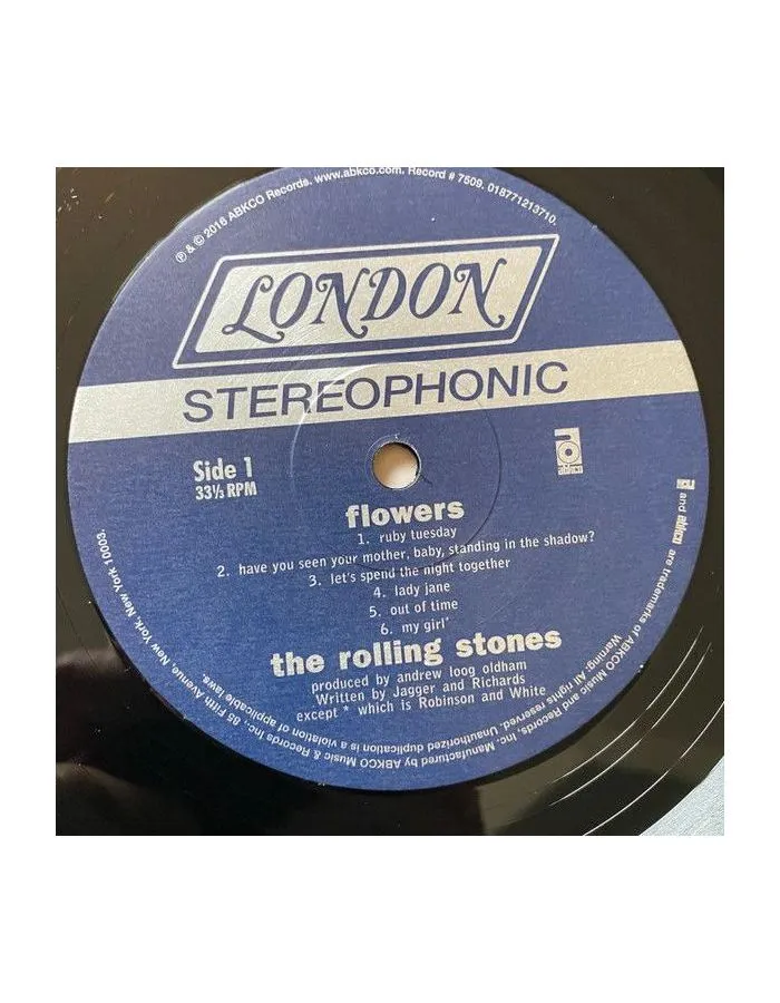 0018771213710, Виниловая пластинка Rolling Stones, The, Flowers - фото 3