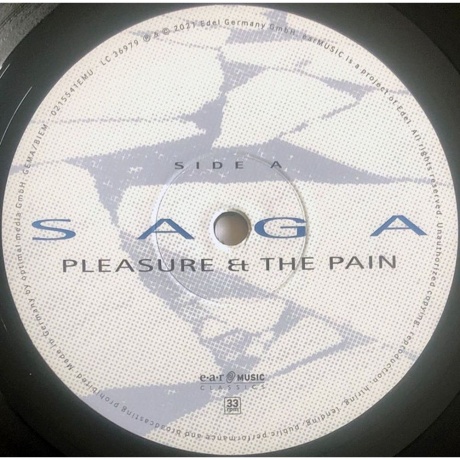Saga - Pleasure And The Pain (4029759155416) виниловая пластинка - фото 3