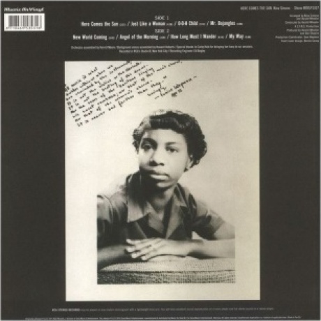 Nina Simone - Here Comes The Sun (8718469535316) виниловая пластинка - фото 2