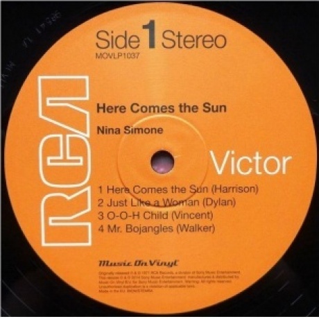 Nina Simone - Here Comes The Sun (8718469535316) виниловая пластинка - фото 3