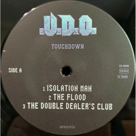 U.D.O. - Touchdown (coloured) (4251981704050) виниловая пластинка - фото 4