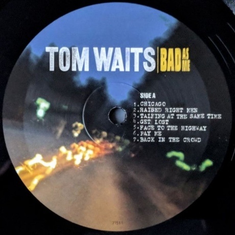 Tom Waits - Bad As Me (8714092715132) виниловая пластинка - фото 3