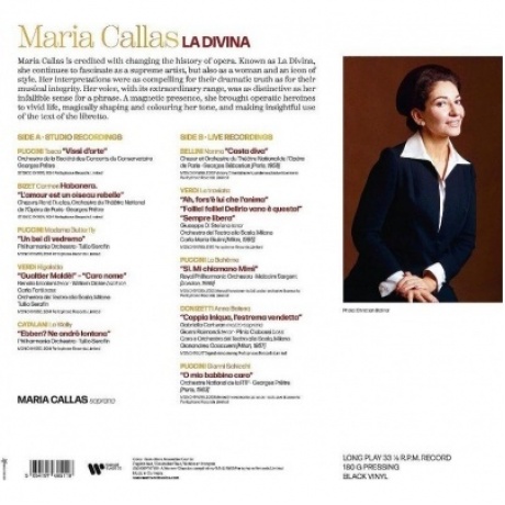 5054197685118, Callas, Maria, La Divina виниловая пластинка - фото 2