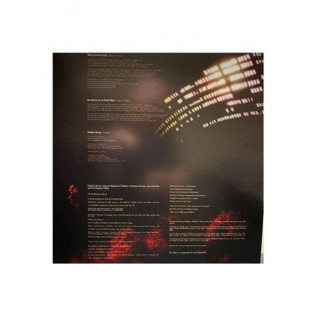 8718469538034, Виниловая пластинка Death Cab For Cutie, Plans - фото 3