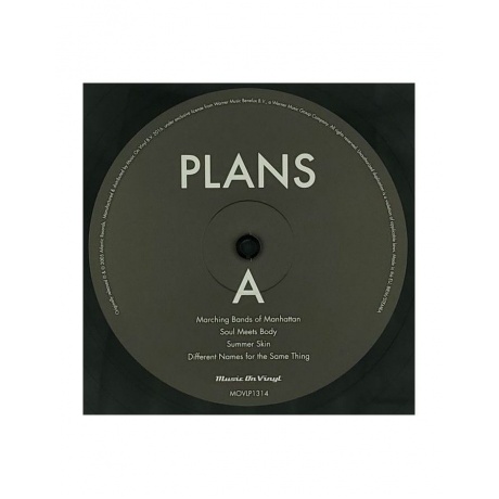 8718469538034, Виниловая пластинка Death Cab For Cutie, Plans - фото 5