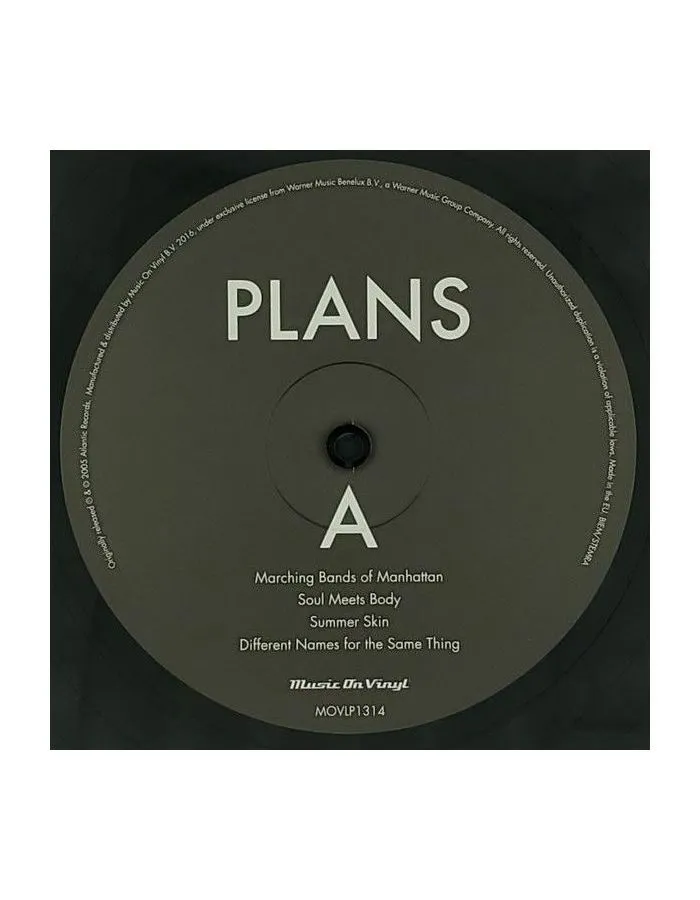 8718469538034, Виниловая пластинка Death Cab For Cutie, Plans - фото 5