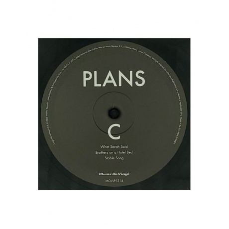 8718469538034, Виниловая пластинка Death Cab For Cutie, Plans - фото 7