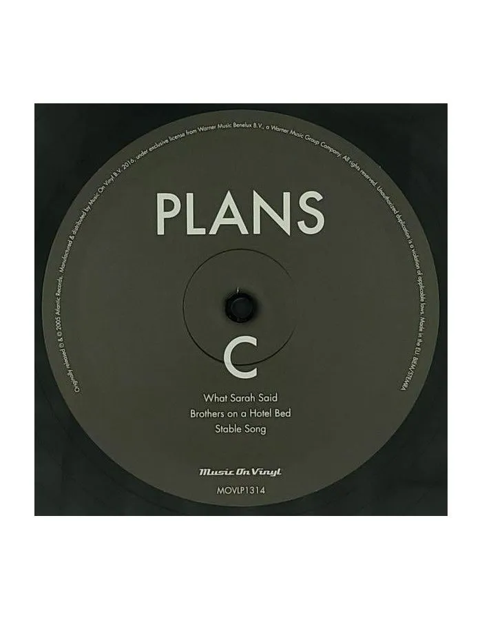 8718469538034, Виниловая пластинка Death Cab For Cutie, Plans - фото 7