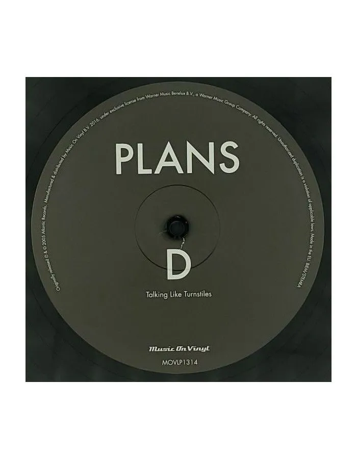 8718469538034, Виниловая пластинка Death Cab For Cutie, Plans - фото 8