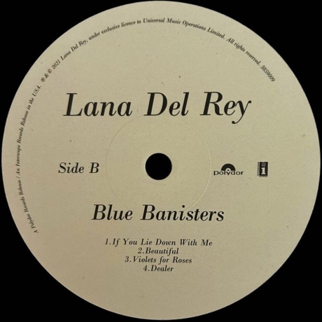 Lana Del Rey - Blue Banisters (0602438590148) виниловая пластинка - фото 4