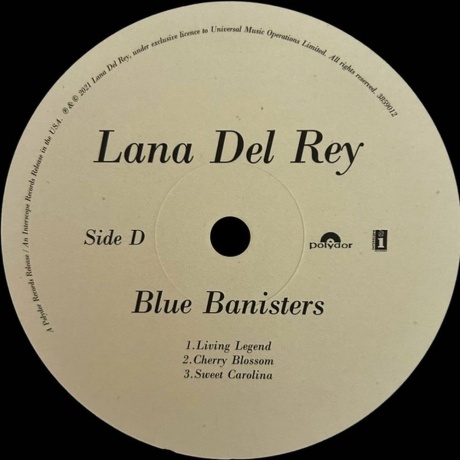 Lana Del Rey - Blue Banisters (0602438590148) виниловая пластинка - фото 6