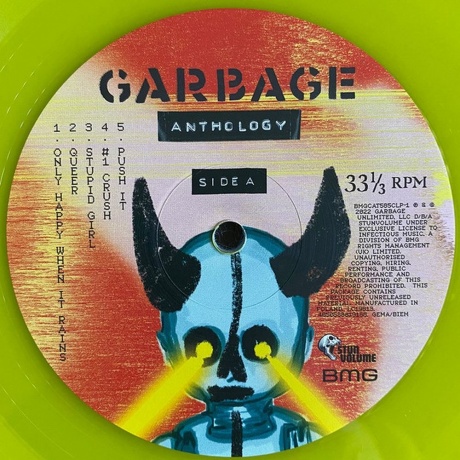 Garbage - Anthology (coloured) (4050538819151) виниловая пластинка - фото 4
