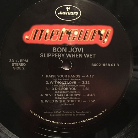 Bon Jovi - Slippery When Wet (0602547029218) виниловая пластинка - фото 8